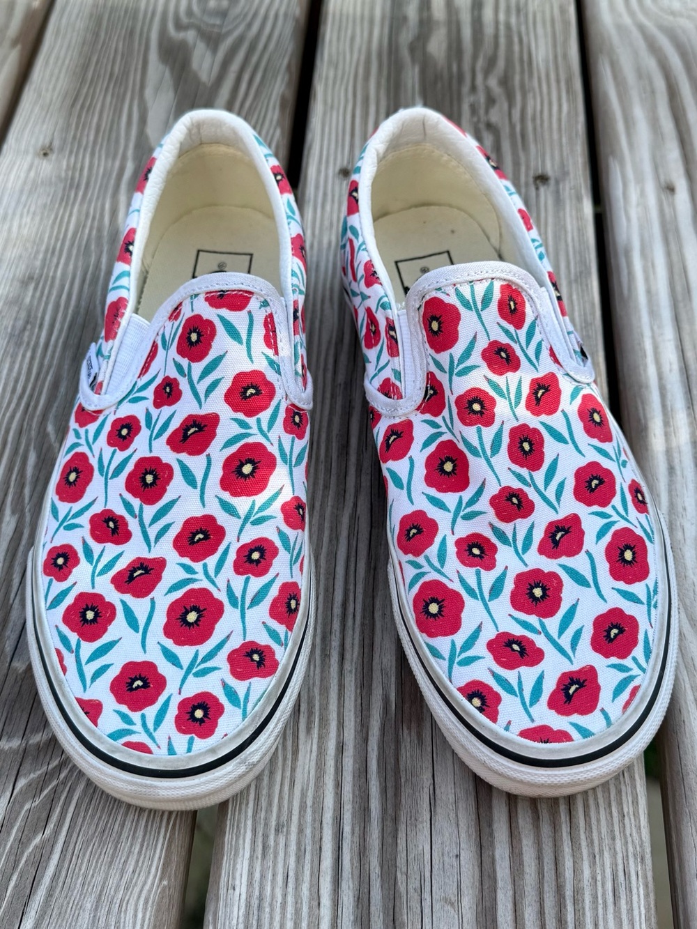 Floral Vans Classic Slip-On Shoe